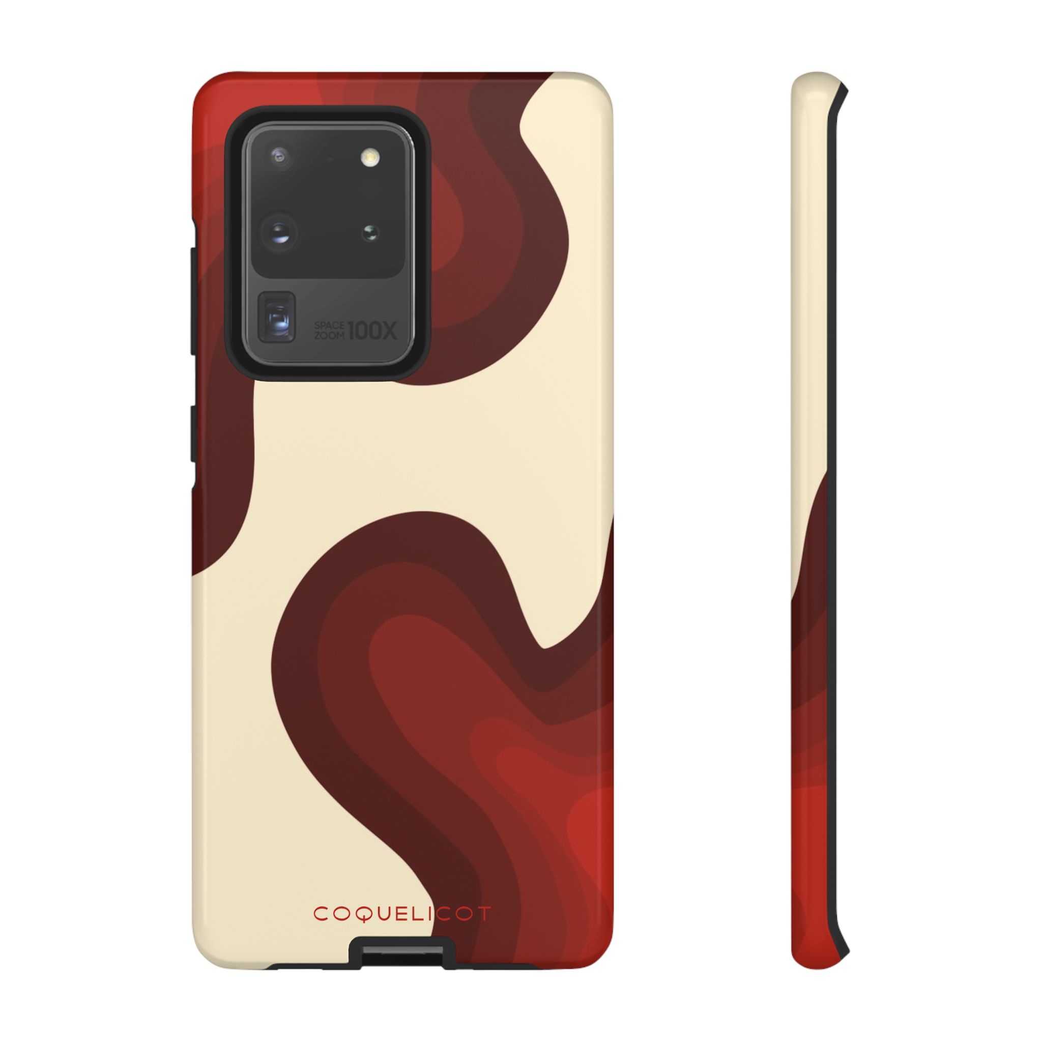 Coque Samsung Impulsion – Motif rouge signature & style affirmé – Image 2