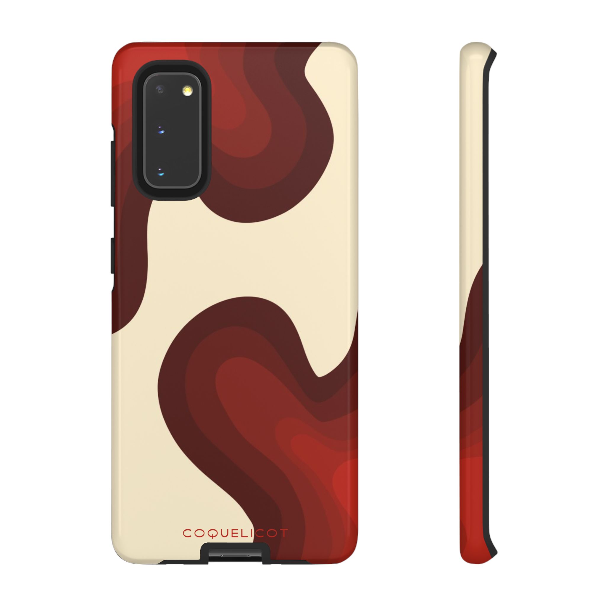Coque Samsung Impulsion – Motif rouge signature & style affirmé
