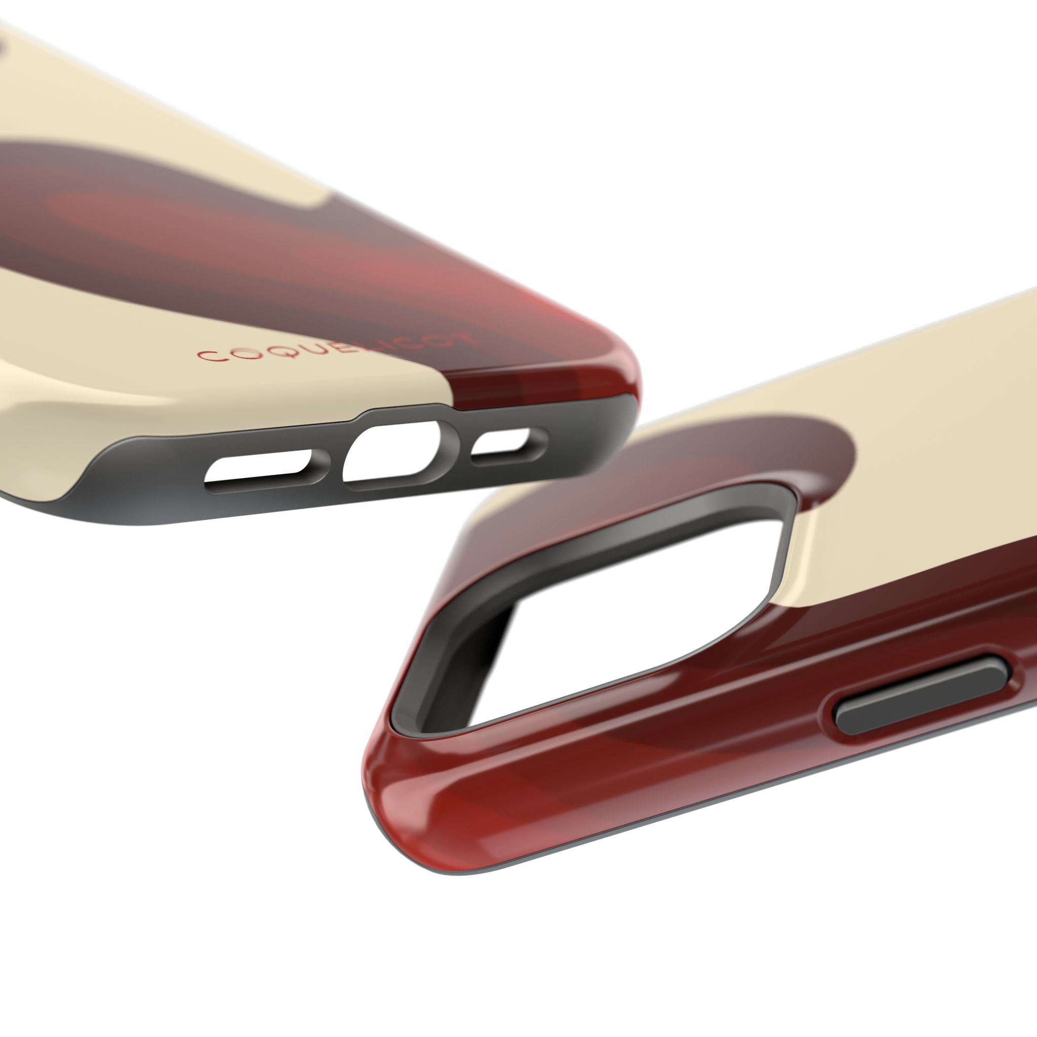 Impulsion : Coque iPhone – design abstrait rouge et originale – Image 24