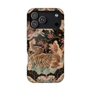 Coque iPhone Shan Hu – Tigre japonais & illustration artistique
