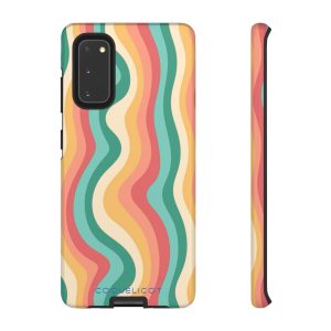 Coque Samsung Vague au coucher du soleil – Coque design mer et sunset