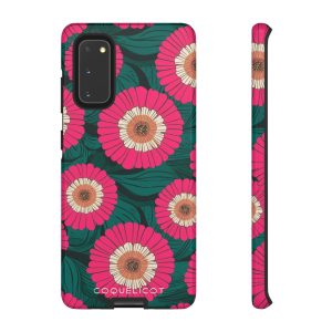 Coque Samsung Zinnia Pop – Motif floral lumineux & énergie colorée