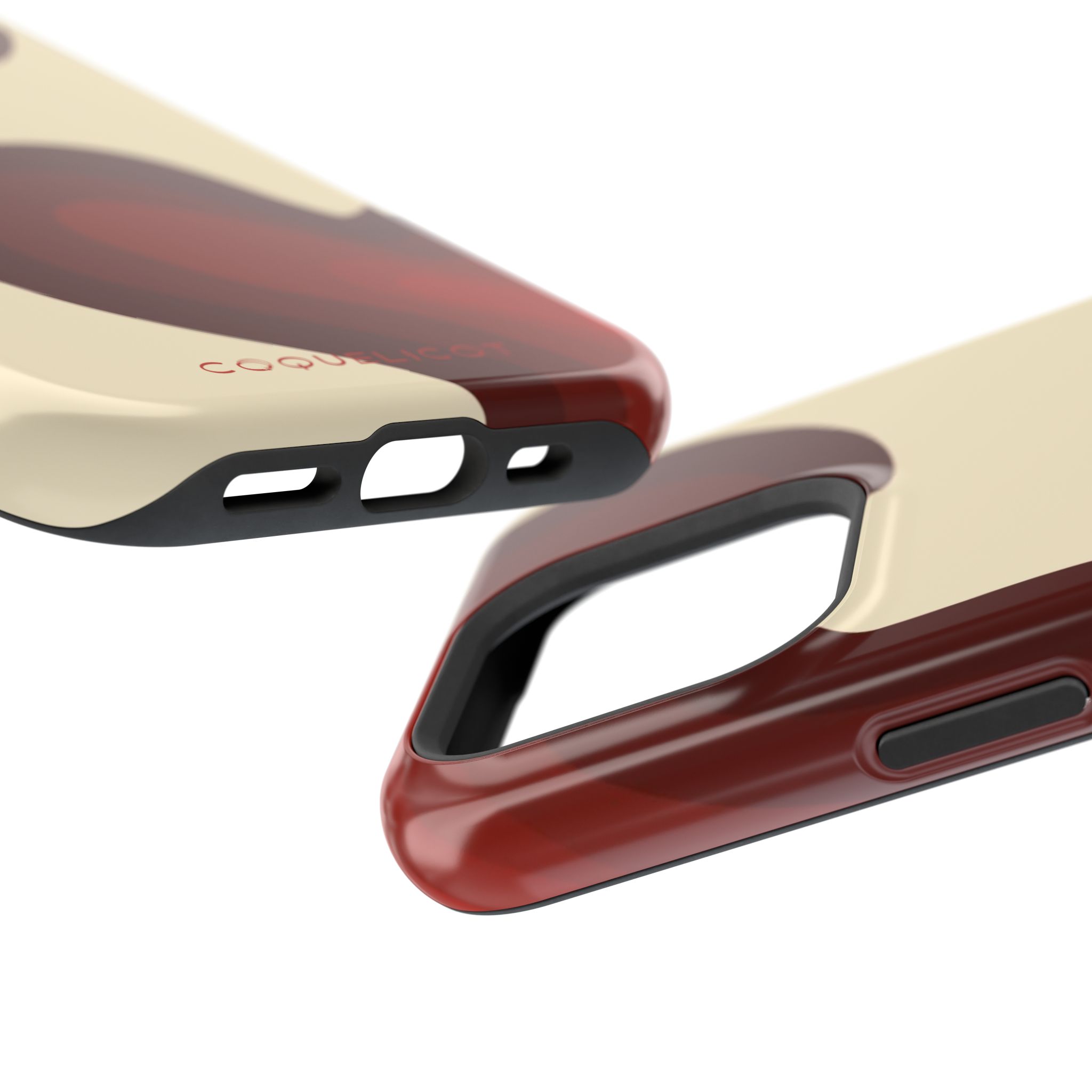 Impulsion : Coque iPhone – design abstrait rouge et originale – Image 37