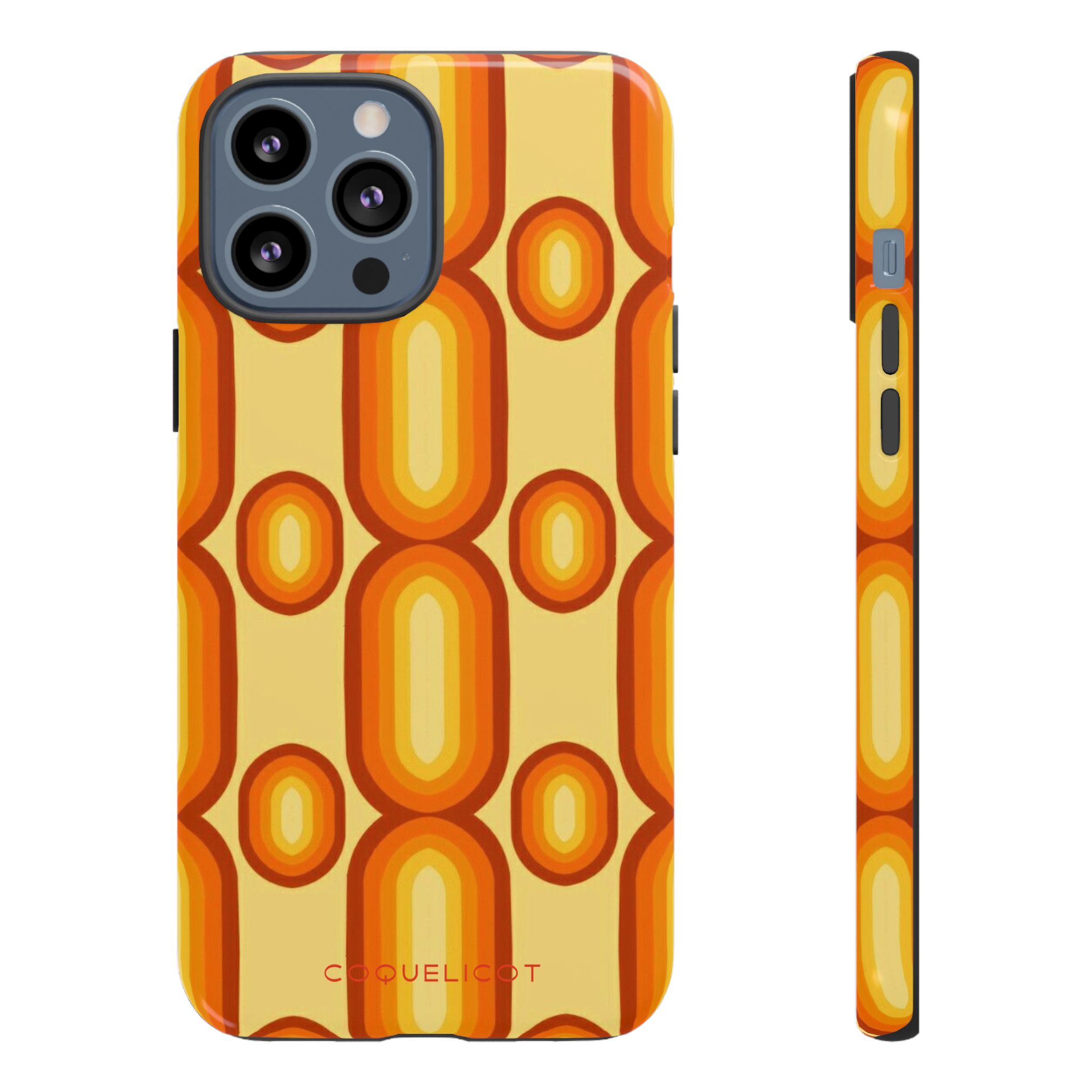 Coque iPhone Ambiance Disco – Effet miroir & vibes 70