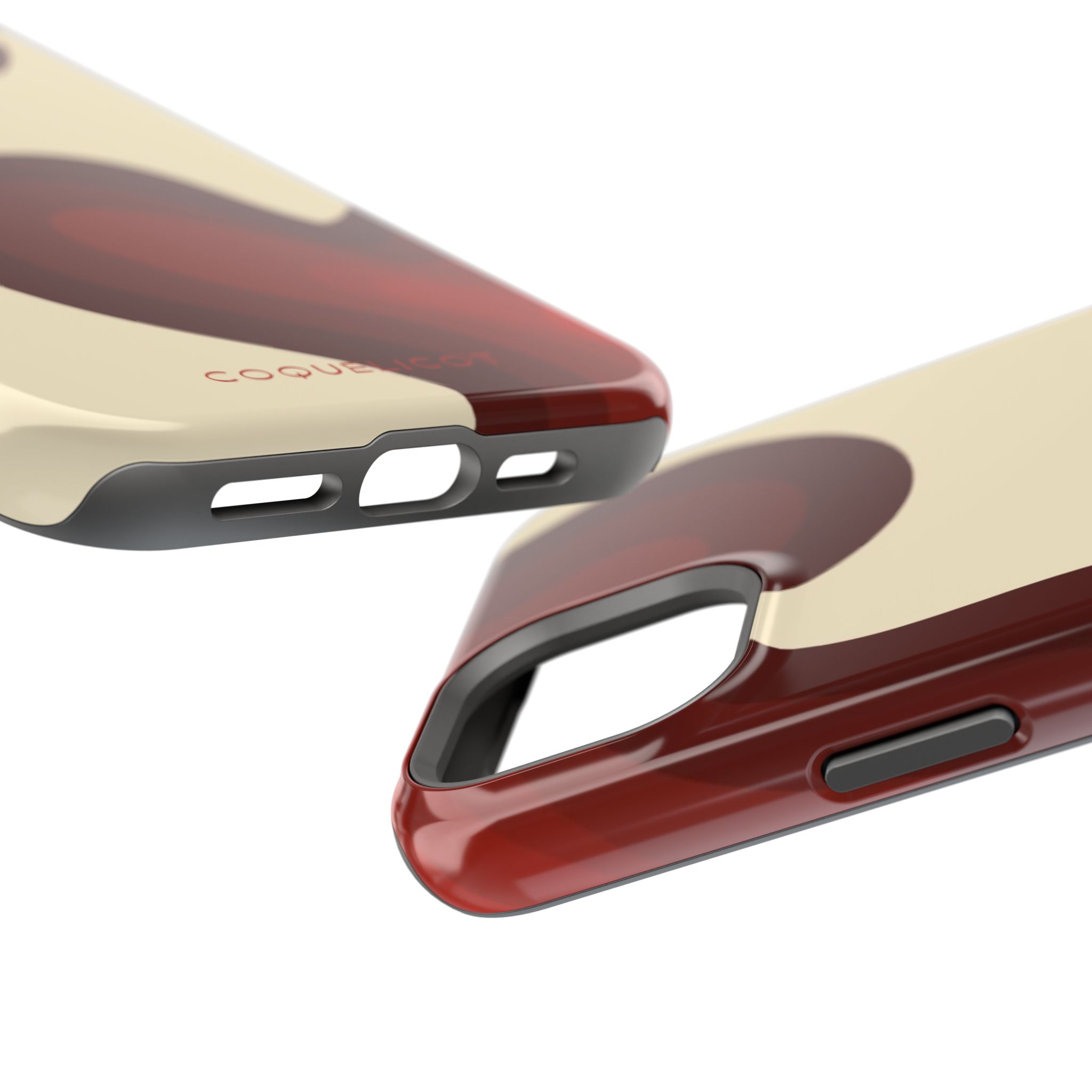 Impulsion : Coque iPhone – design abstrait rouge et originale – Image 20