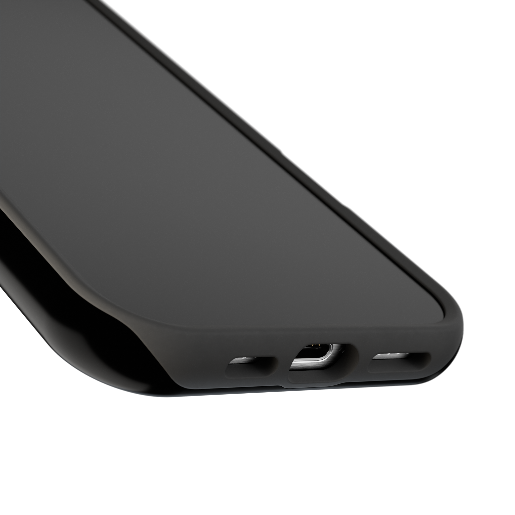 Vinyle Noir : Coque iPhone – Design rétro chic & style minimaliste – Image 4