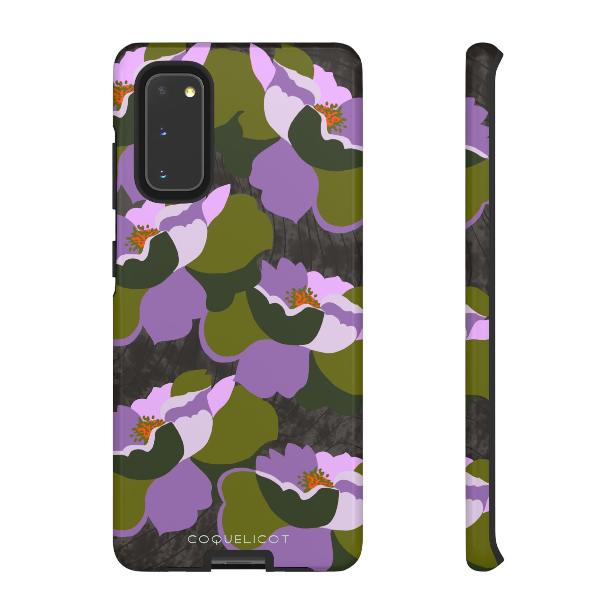 Botanical Night — A floral case for Samsung with a sophisticated design