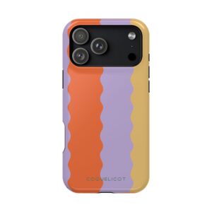 Rivage – Coque iPhone design ondulé et coloré apaisant