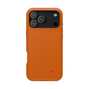 Mandarine — Coque iPhone rétro-solaire inspirée des années 70