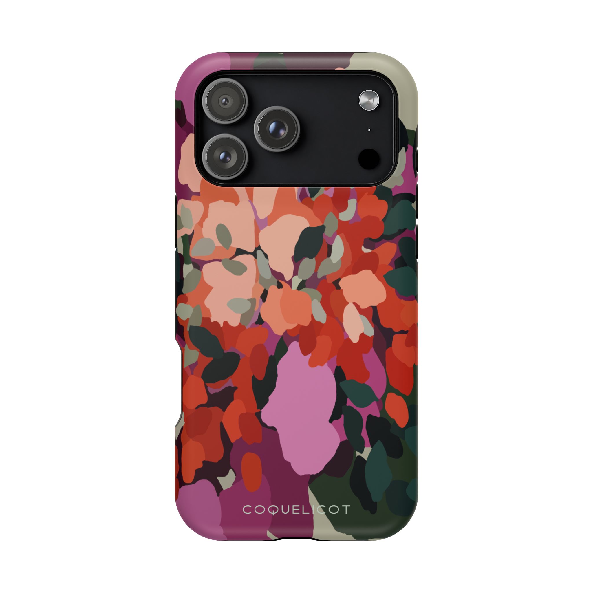 Jardin Sauvage – Coque iPhone fleur design colorée et artistique